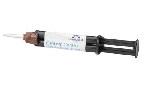 Calibra Ceram Adhesive Resin With Easy Cleanup 1 x 4.5g Syr ,Shade- Light