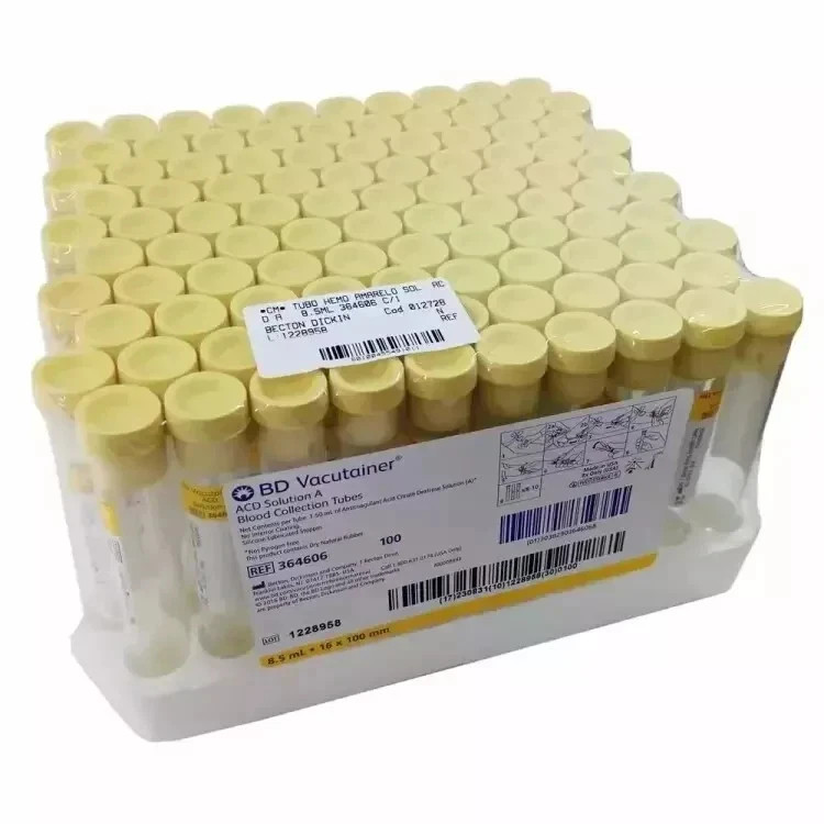Branded ACD Solution A 8.5 mL Platelet Rich Plasma PRF 100 Tubes +++
