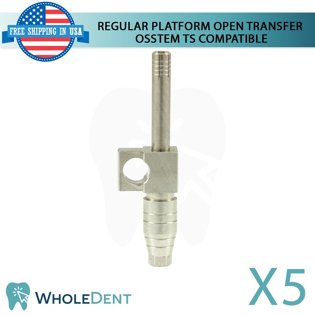 5x Regular Open Transfer Dental 2.5mm Osstem® TS Hiossen® ET Compatible Hex