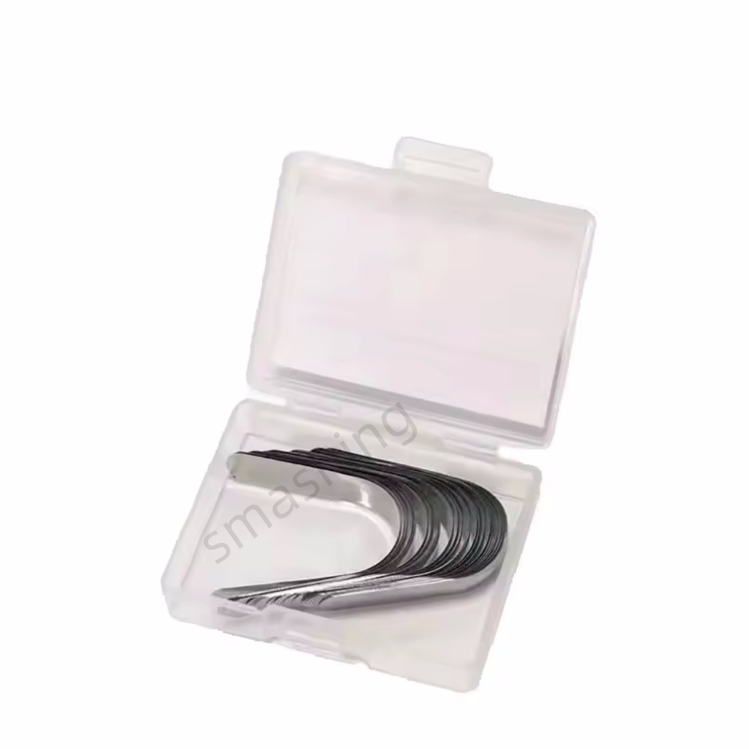 Dental Tofflemire Contoured Matrices Stainless Steel Matrix Bands 0.03mm/0.038mm