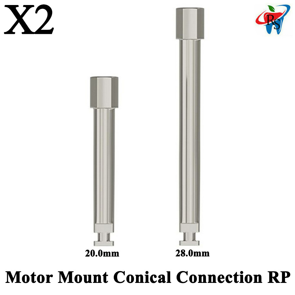 2 pcs Dental Motor Mount Driver Conical Connection 2.65mm RP Surg ical Tools Set