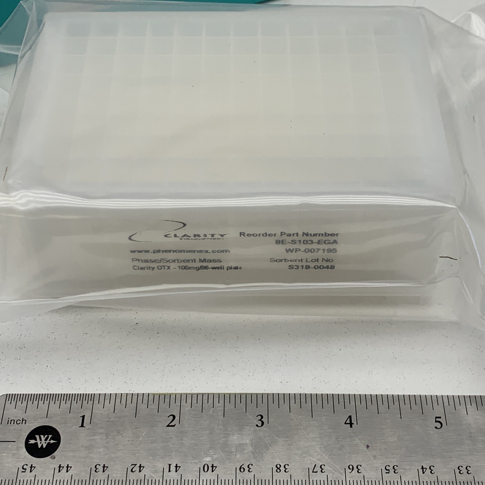 Phenomenex 8E-S103-EGA Clarity OTX Plate 100mg / Well 96-Well