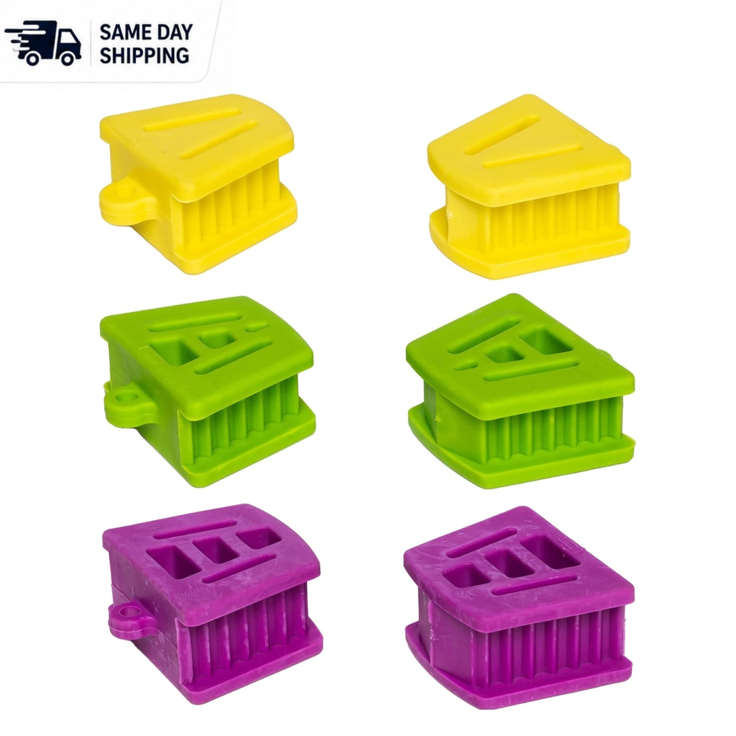 Assorted Dental Bite Blocks – Flexible Silicone Mouth Props for Maximum Comfort
