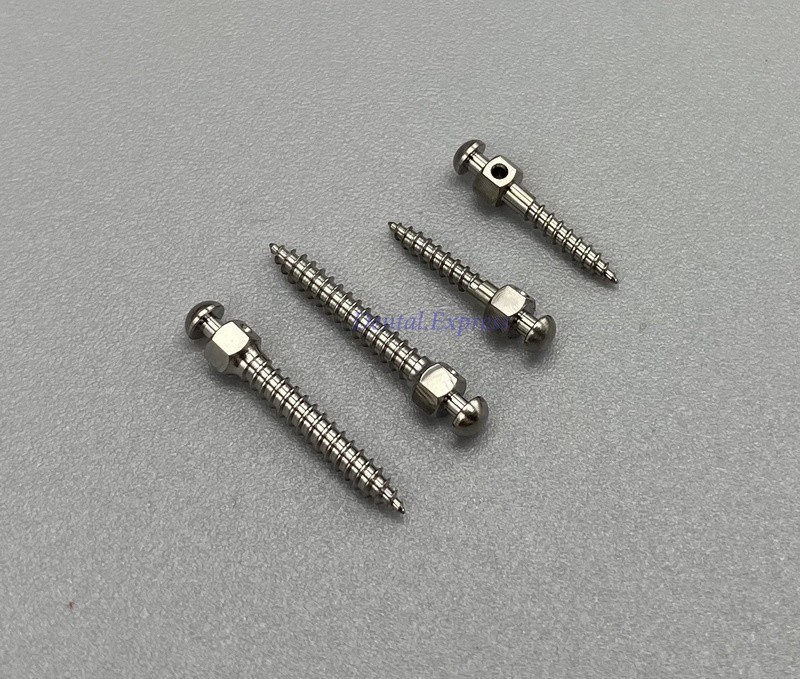 Dental Ortho Titanium Micro Implant Mini Screws With Self-Drilling Screwdriver