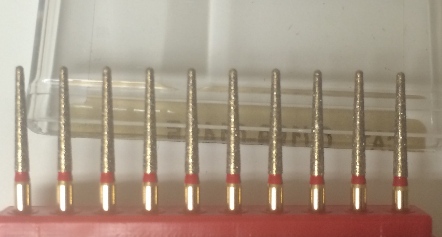 Diamond Burs 50 X G199/850-014sf 1.4mm Diameter 10mm Cutting Length. G199-014Sc