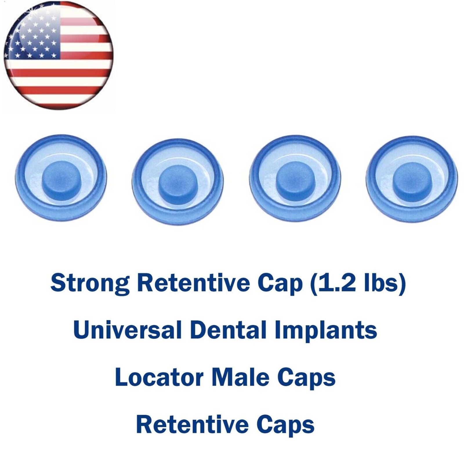 US Dental Locat0r Implant Retention Caps Insertion Extraction Remove Core Tool