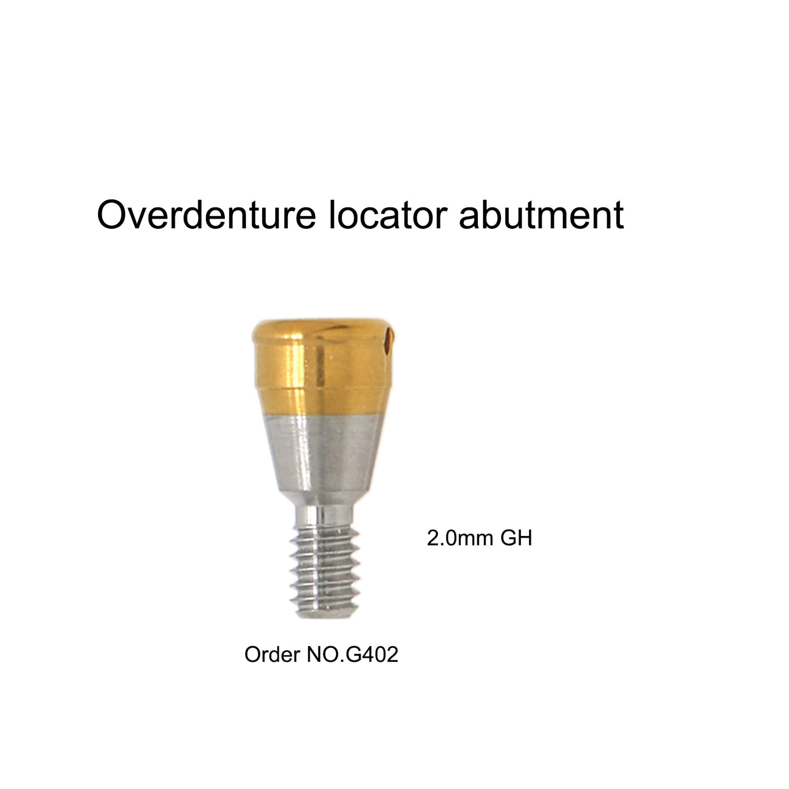 US Dio Overdenture Locator Abutment​ compatible With DlO UF(ll) Fixture Regular