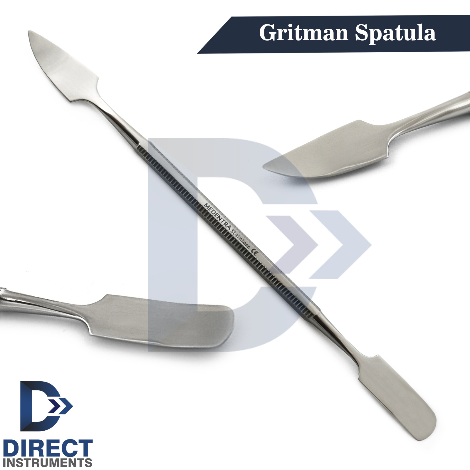 2Pcs Set Dental Graver Wax Carver Gritman Spatula Lab Waxing Scooping Spreading