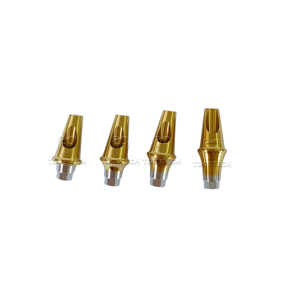 1/6/10/20pcs Titanium Angled abutment fits to Megagen Anyridge D5.0 15/25 degree