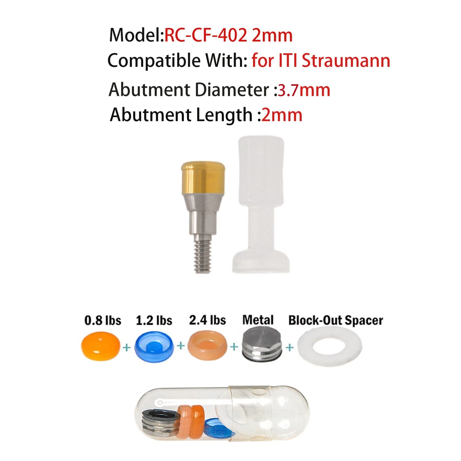 Locator Abutment Fit Straumann Bone Level Compatible Zest Locator Legacy Anchor