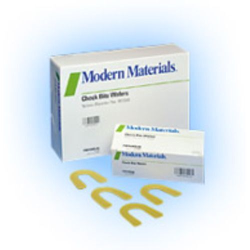 Modern Materials Check Bite Wafers – Hard, Yellow, .125″ Thick, Trial Package