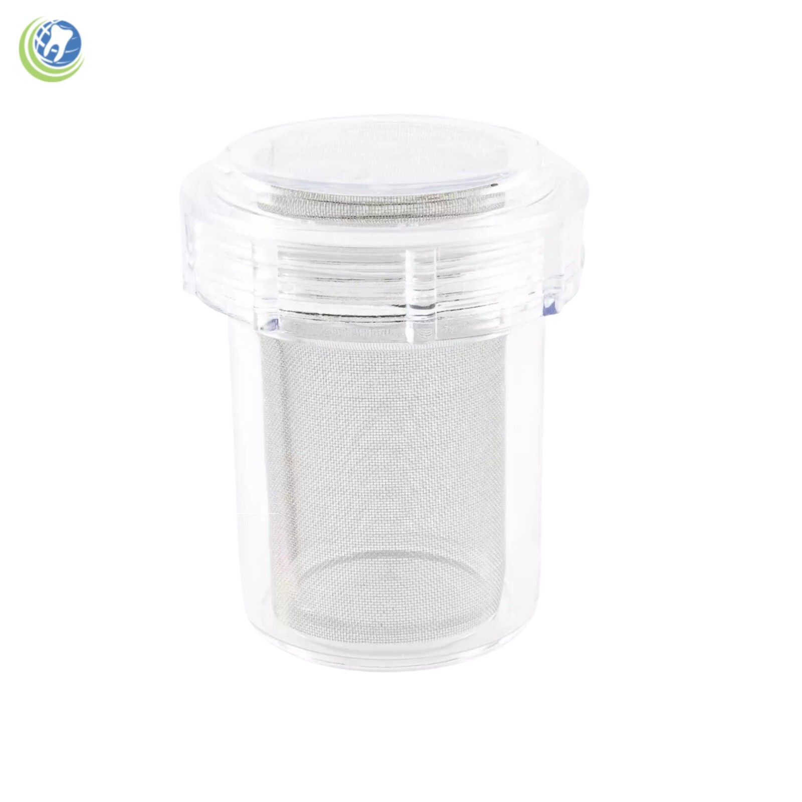 8X Dental Disposable Evacuation Canister DC8-2350 Screen-4-Vac ThinMesh Plasdent