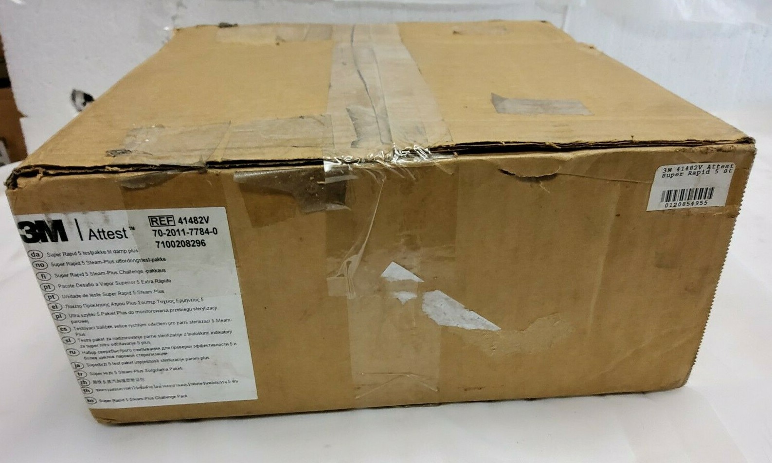 New 3M ATTEST super rapid 5 steam plus challenge pack 41482V 2022 Box of 24