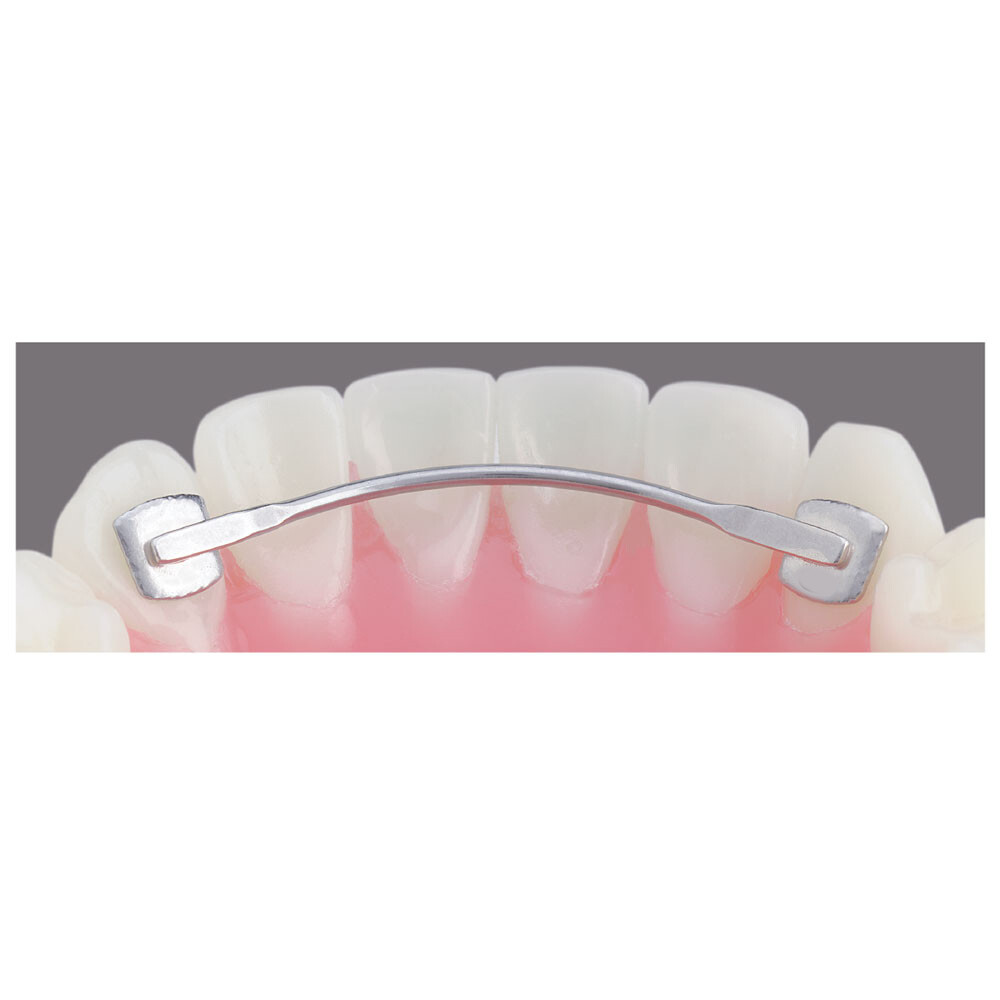 J&J Ortho™ Dental Orthodontic Bondable Retainer Cuspid to Cuspid 3×3 (5/pk)
