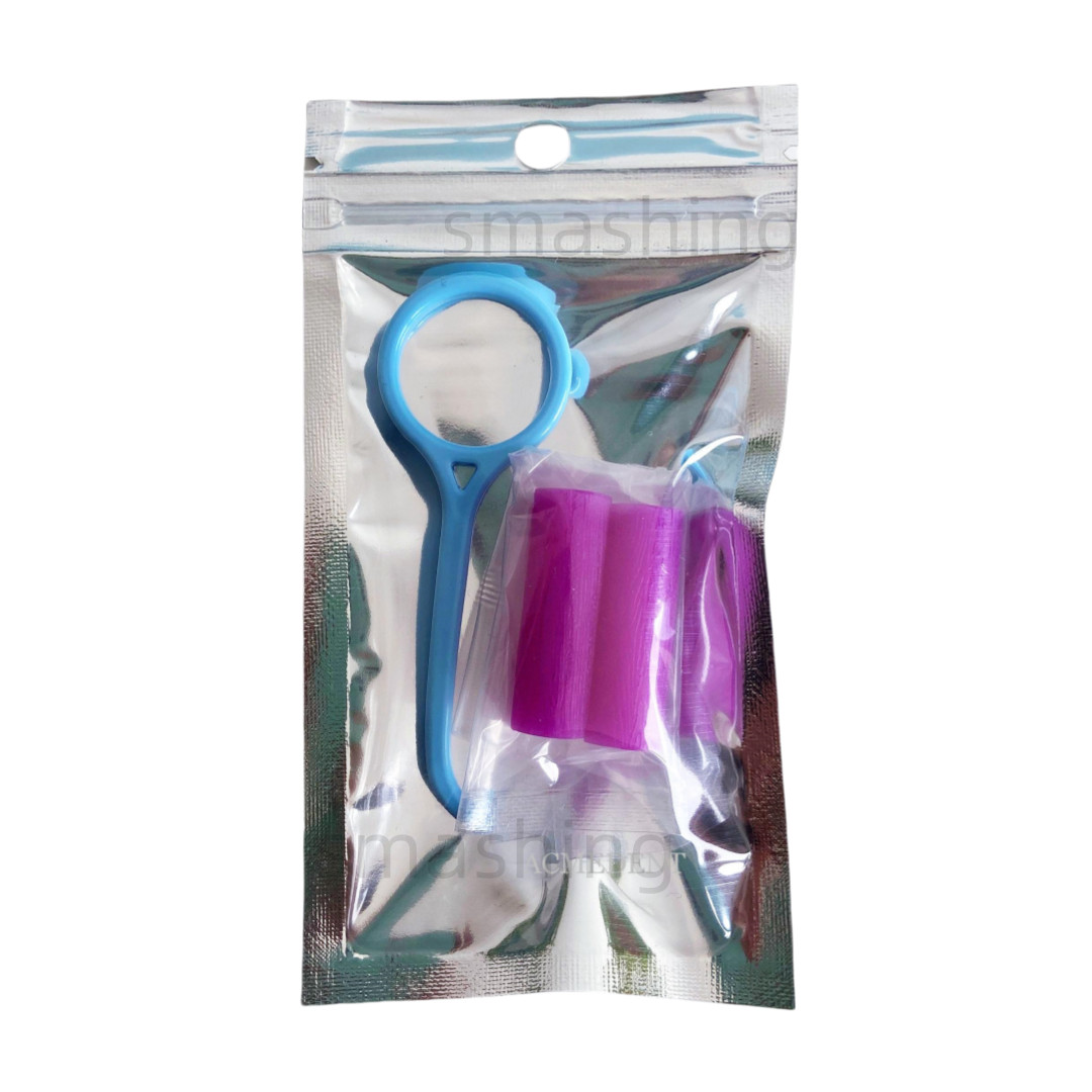 100Packs Dental Aligner Retainer Take Off Invisible Braces Remover with Chewies