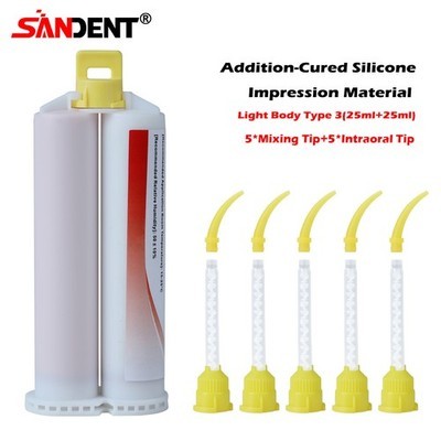 USA fast LIGHT BODY FAST SET VPS PVS Dental Impression Material 50ML SALES