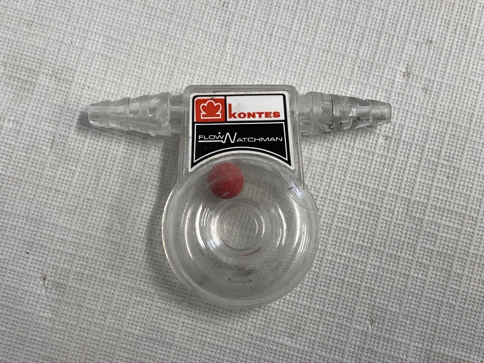 KONTES Polycarbonate Flow Watchman Flowmeter 10mm HB 626250-0000