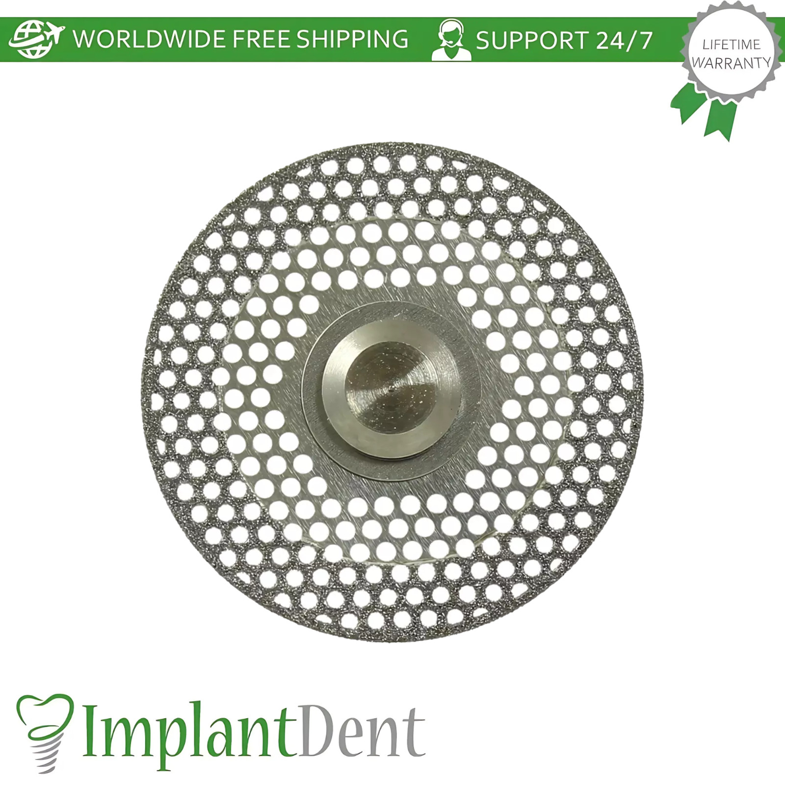 MDT Dental Extra Fine Grit Diamond Coated Double Sided Open Mesh Super Flex Disc