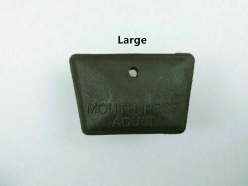 Dental Black Mouth Prop Bite Block NoLatex SS Inner 134℃ Props Adult ChiId Kids