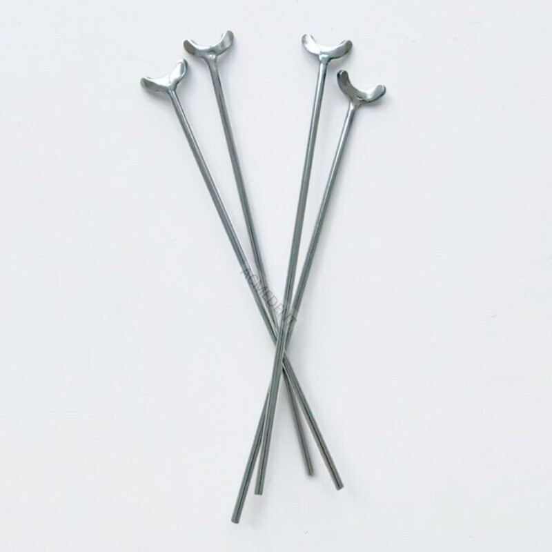 20Pcs 0.9mm Dental Ball Retainer J Clasp Oblique Clasps Bars Y-Type Scheu Style