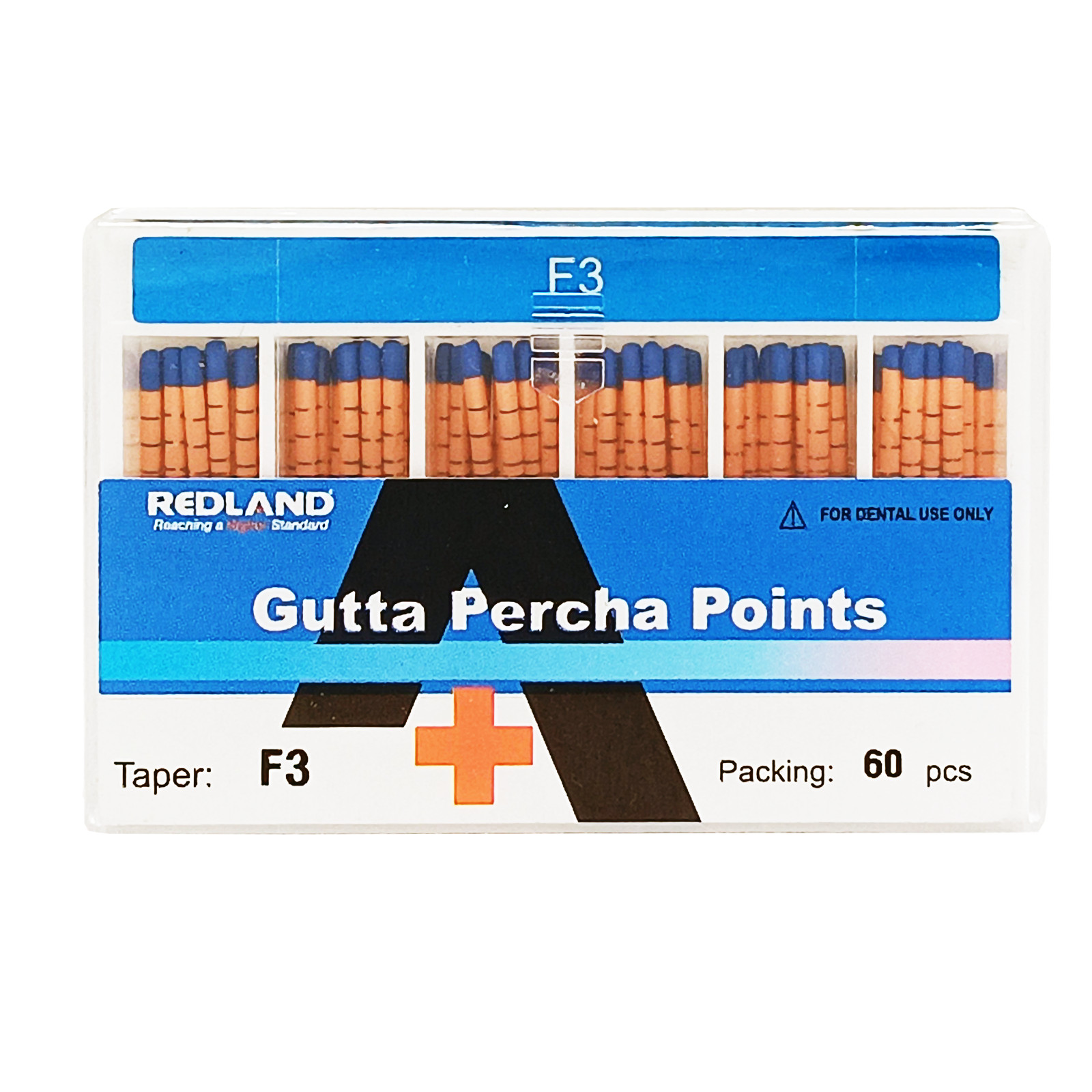 REDLAND MM marked Gutta Percha Point F1-F5 60/Pk FITS FOR DENTSPLY Protaper file
