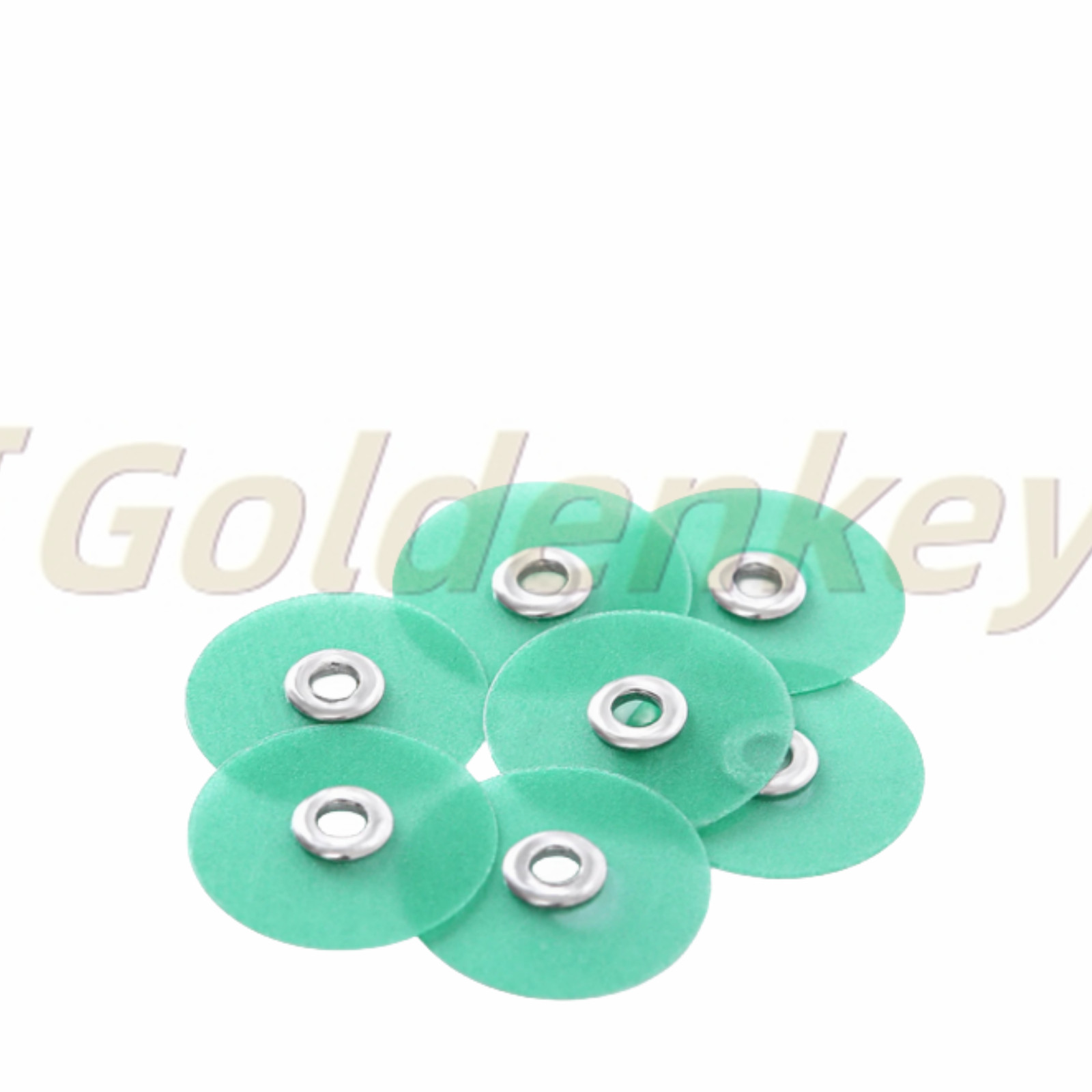 80Pcs Dental Composite Finishing Polishing Discs 12/14mm assorted kit + Mandrel