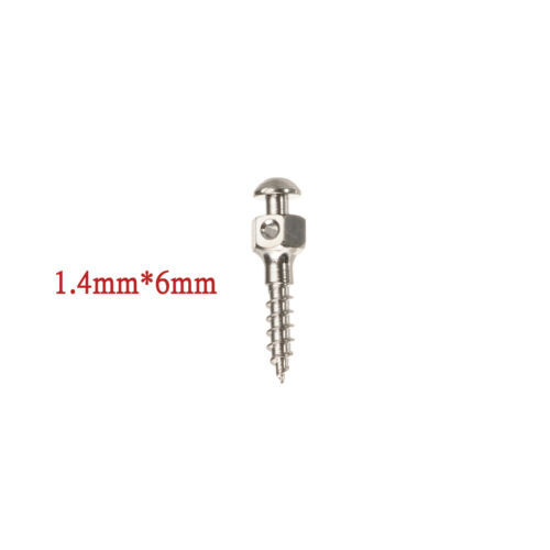 10 Packs Dental Mini Screw Orthodontic Achor Micro Screws Brackets Brown Driver
