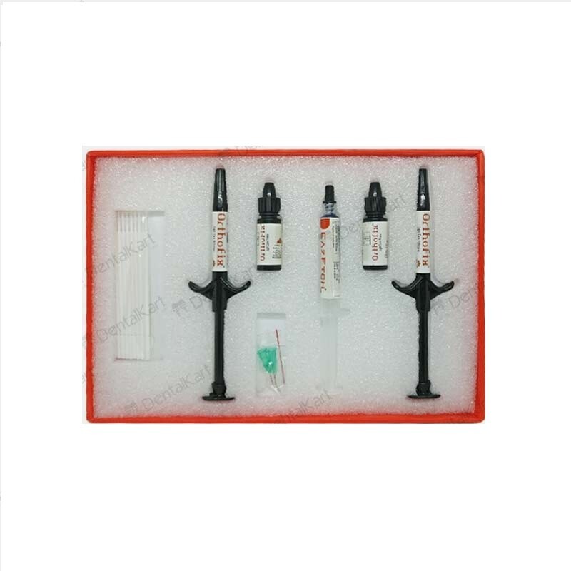 Anabond Orthofix Light Cure Metal & Ceramic Orthodontic Bonding System Kit.
