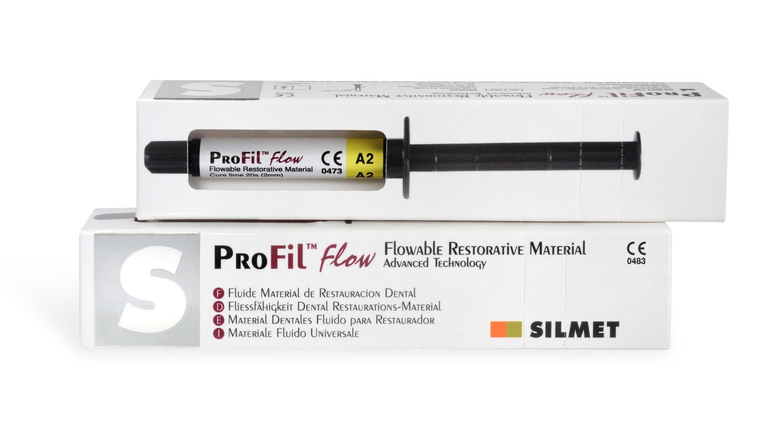 Silmet 163A02 ProFil Flow Flowable Dental Composite Syringe A2 3gm
