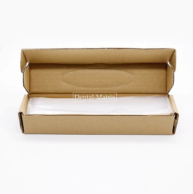 Dental Disposable Digital X-Ray Sensor Protective Sleeves Clear Film Cover Bags