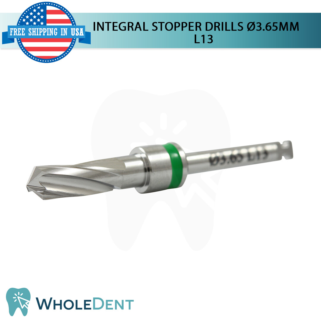 Surgical Integral Stopper Drill Ø3.65 External Irrigation Dental Implant