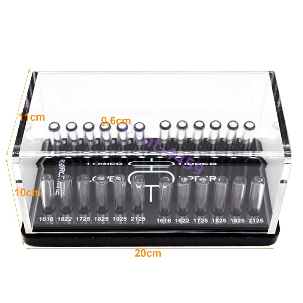 Dental Ortho Arch wire Case Dispenser Organizer Holder Round/Rectangular Box