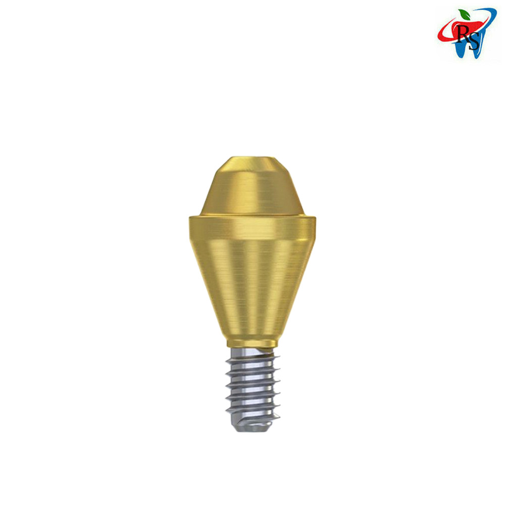 10 Prosthetic Straight Multi Unit 1.6 NP Conical Connection 2.25 Dental Titanium