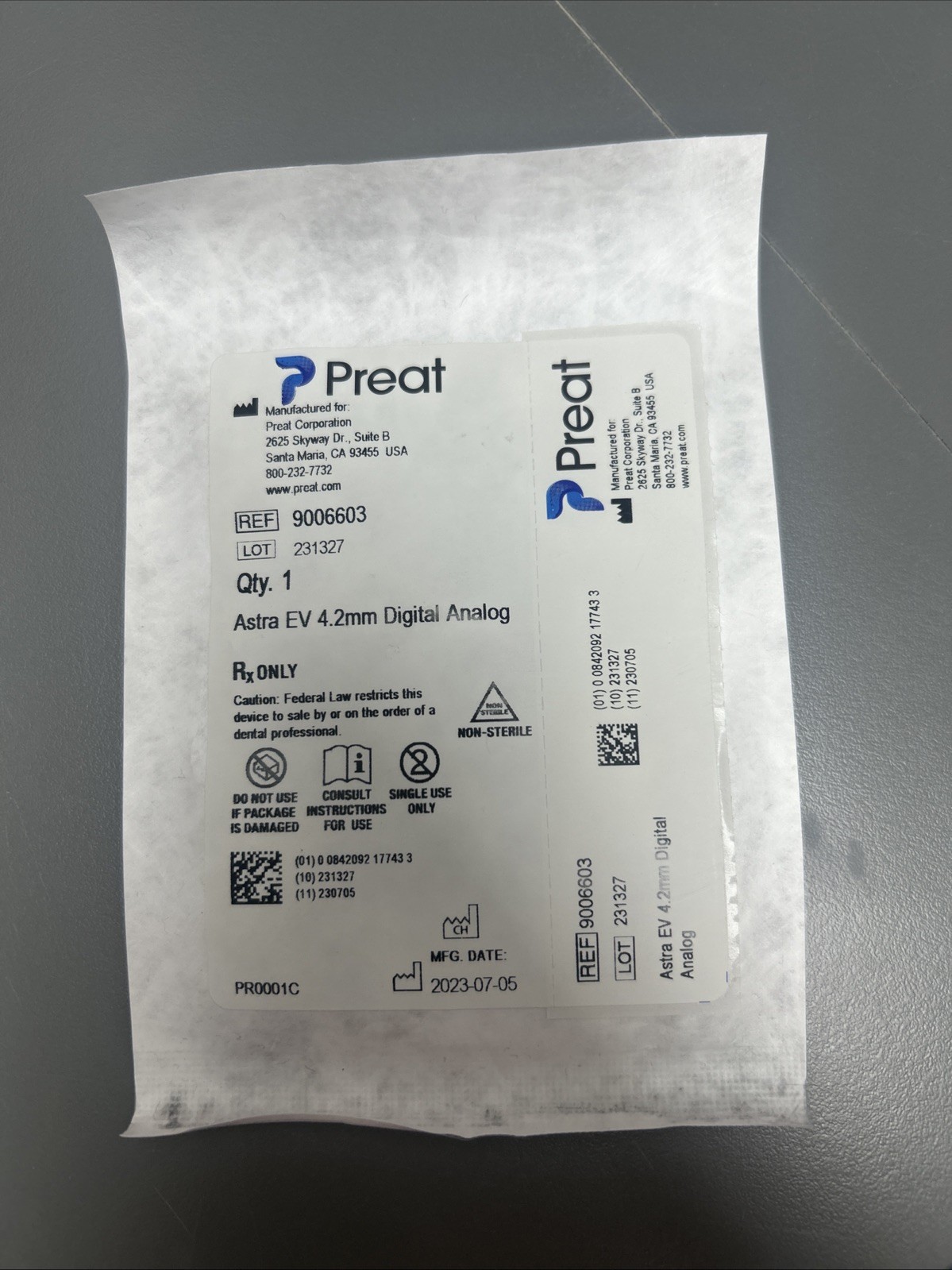 Preat Astra EV 4.2mm And 3.6 Digital Analog