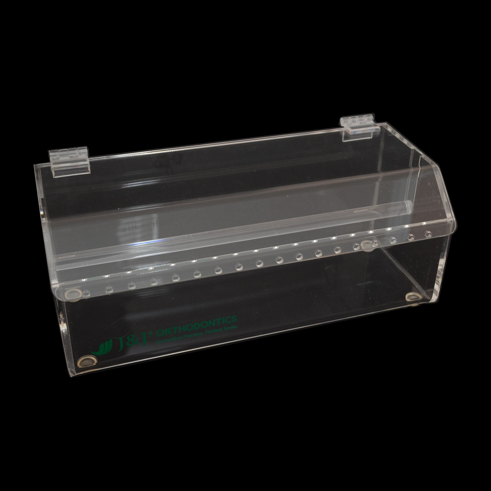 J&J Ortho™ Orthodontic Elastic Power Chain Dispenser Reel Box Organizer with Lid