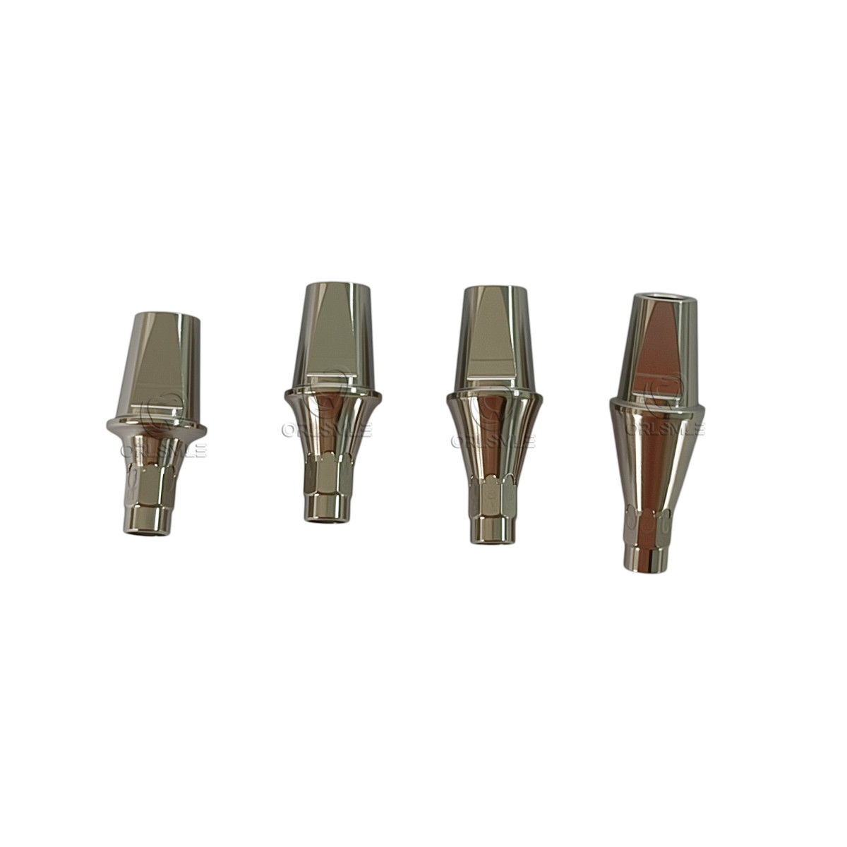 10 pcs Straight abutment fit to Megagen Diamond platform RC D5.0 GH1-4mm