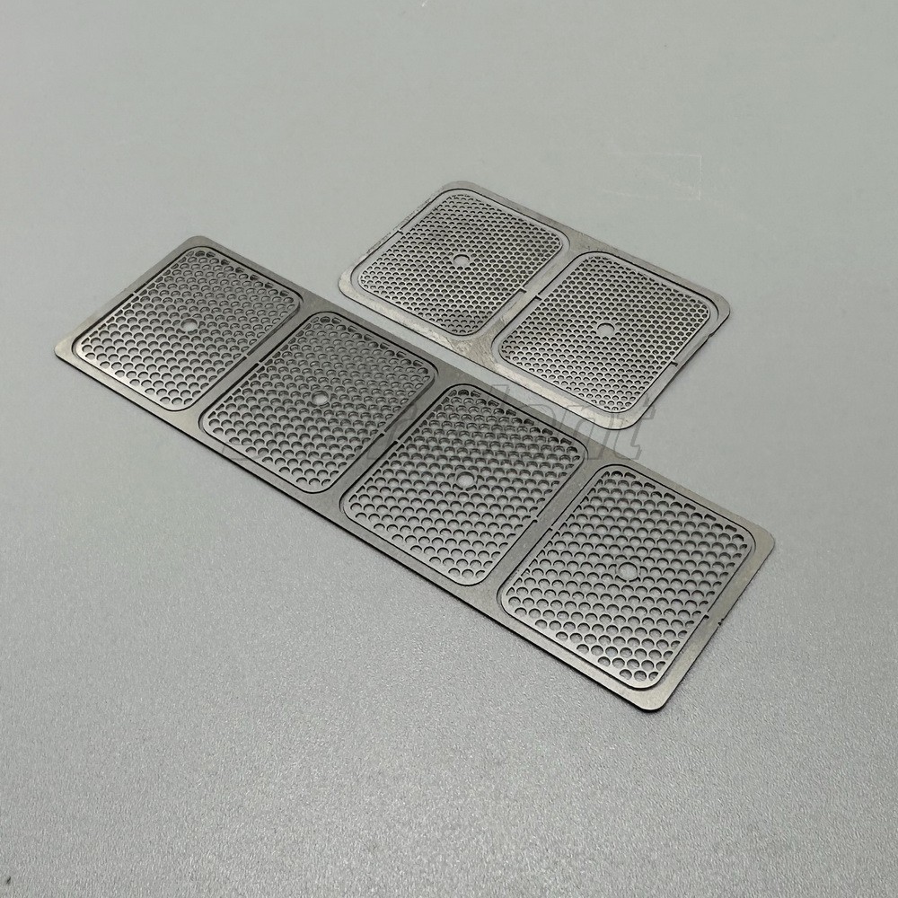 Dental Fixture Titanium Barrier Membrane Mesh Plates GBR Flexible Safety 2in1