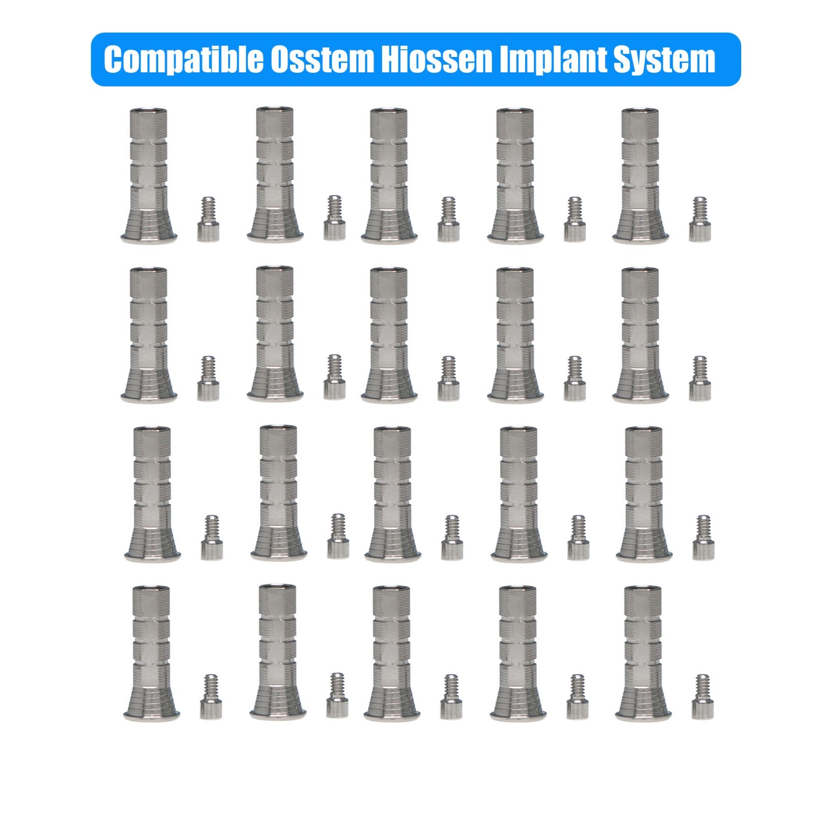 Titanium Temporary Cylinder MU Sleeve Multi Unit Abutment Fits ITI/NOB/OSS/Adin