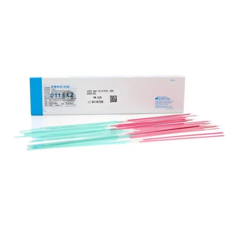 Shofu Super-Snap Polystrips L525/L526 100Pcs Coarse/Medium/Fine/Superfine