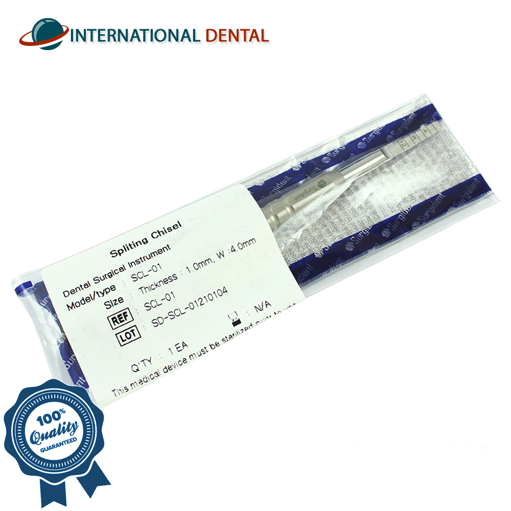 Dental Surgident Ridge Split Chisel B0ne Cutter Expander With Depth Marks Tool