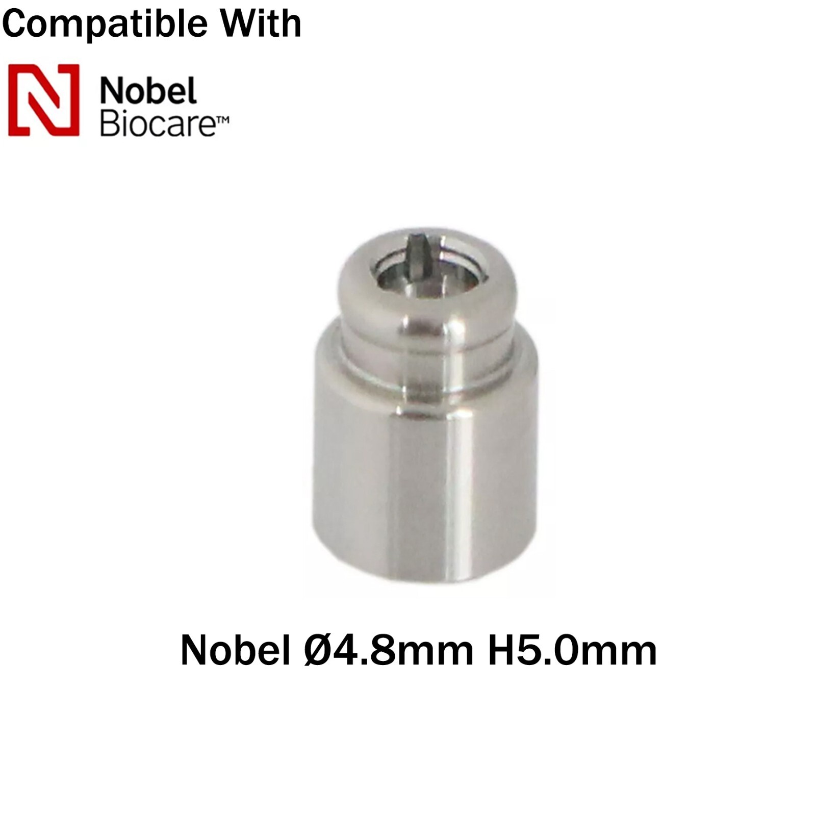 Multi-Unit Locator Abutment ∅4.8mm fits Hiossen Nobel Straight & Angled Implant