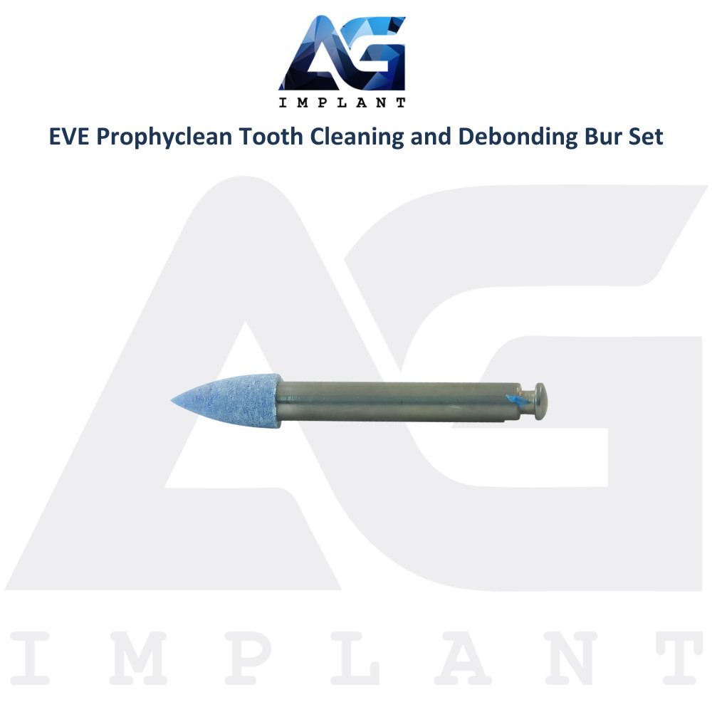 Tooth Cleaning and Debonding Bur Set Medium Coarse Grit Stain Removal Tool
