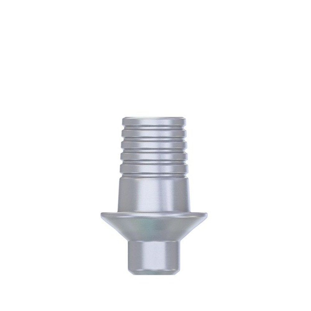 5pcs Dental Ti-Base Concave CAD/CAM Adapter Head Int Rotational With Screw