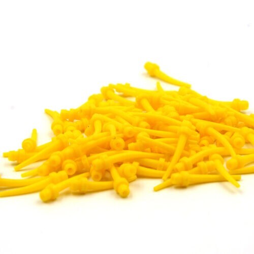 Dental Intra Oral Impression Mixing Tips Yellow 100/pk Disposable Mixers