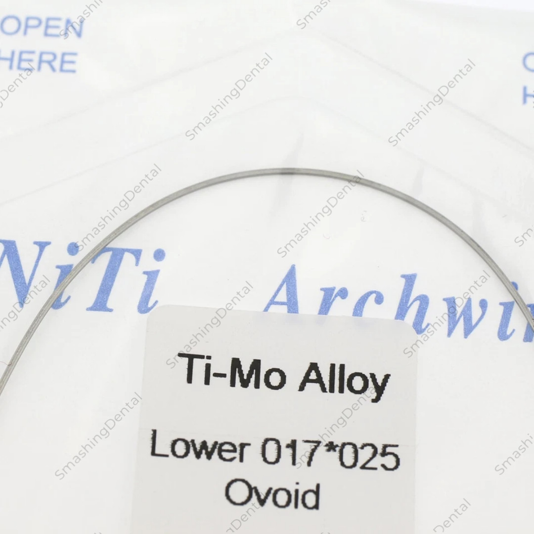 Dental Orthodontic Arch Wires TMA Titanium Molybdenum Alloy Rectangle Braided