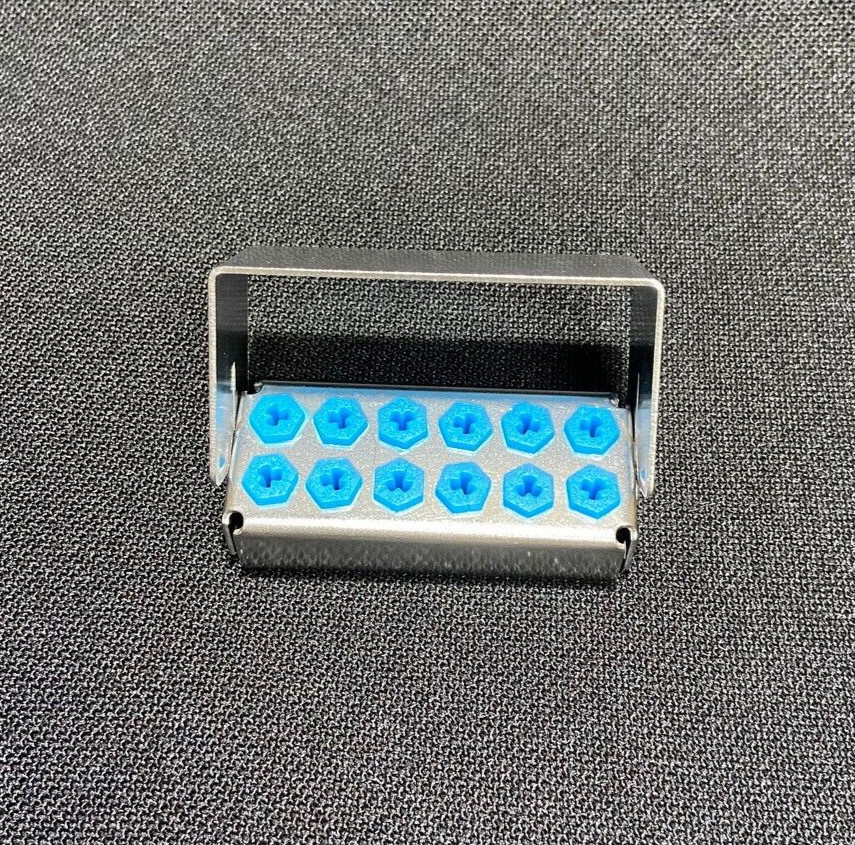 Dental Implant Drills Organizer Holder Sterilization Case Bur Block 8/12/30 Hole