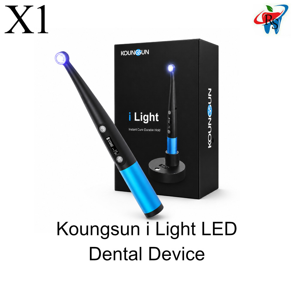 1x Koungsun i Light LED Dental Device Rechargeable with Magnetic Lenses
