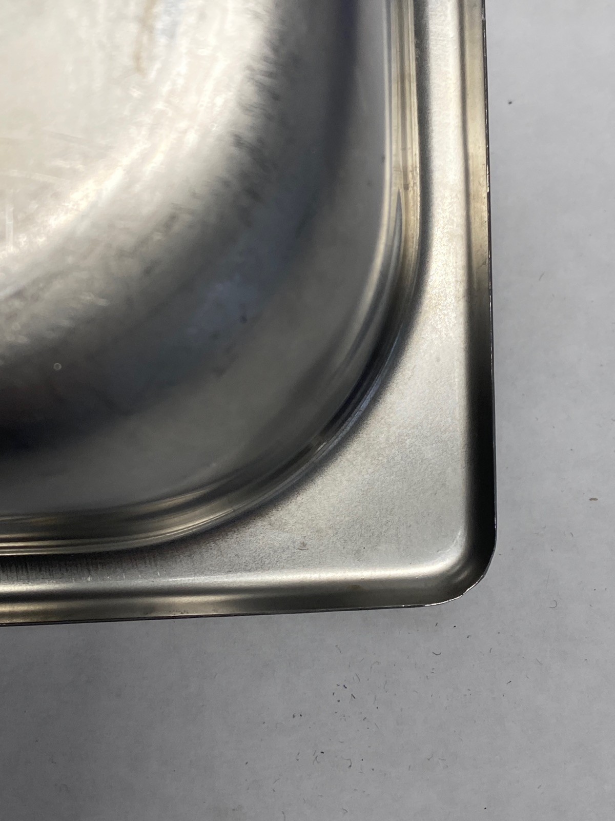 Used Laboratory Stainless Steel Instrument Tray Rectangle 16.5”L x 10”W x 2.5”H