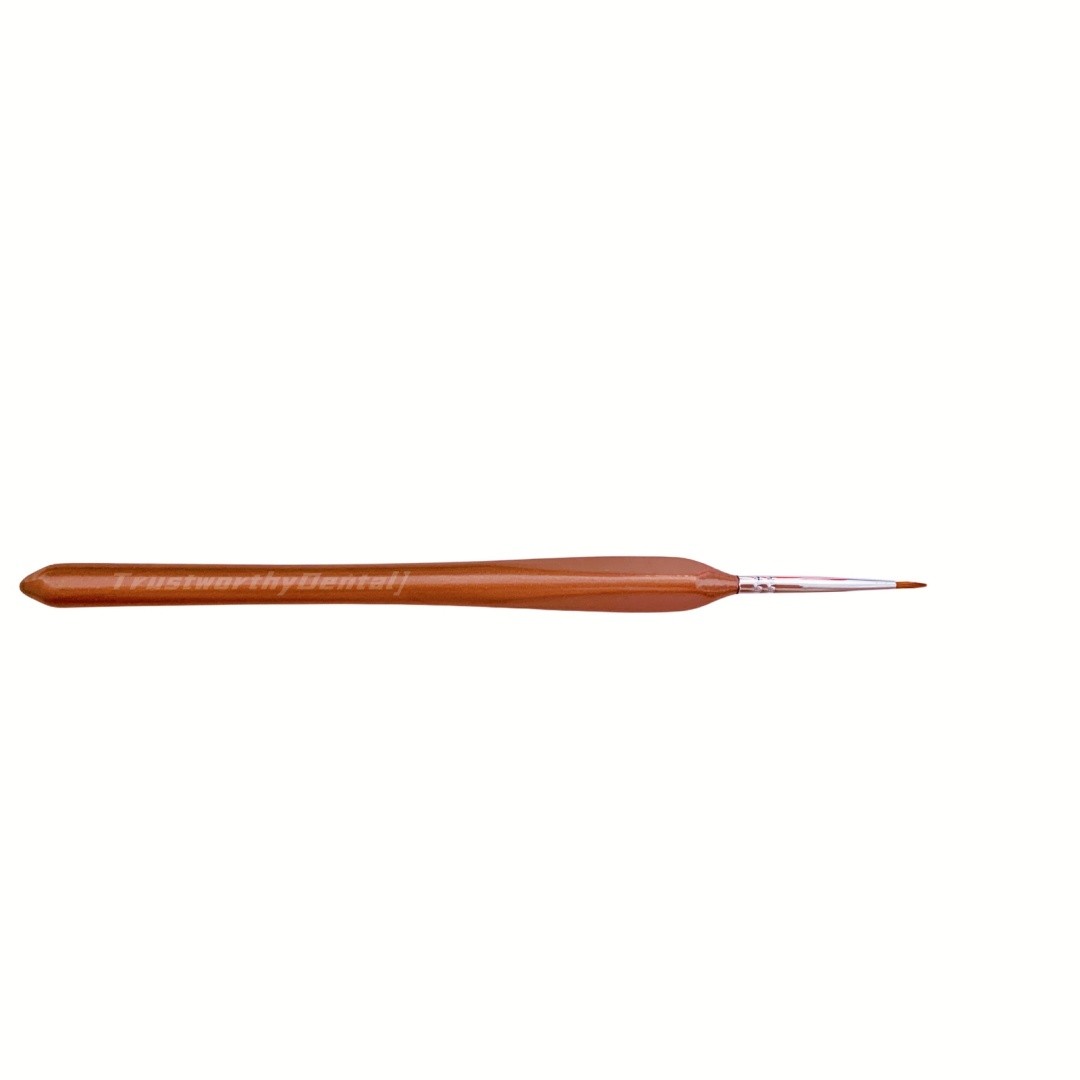 Dental Sable Hair Brush Pen Porcelain Brushes Thin Bold Enamel Silicone Brush