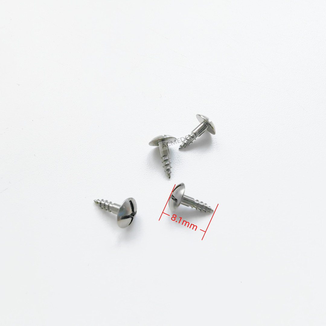 Dental GBR TAC Half Threaded Screw Bone Tack Fixation Titanium Tent Screws Tacks